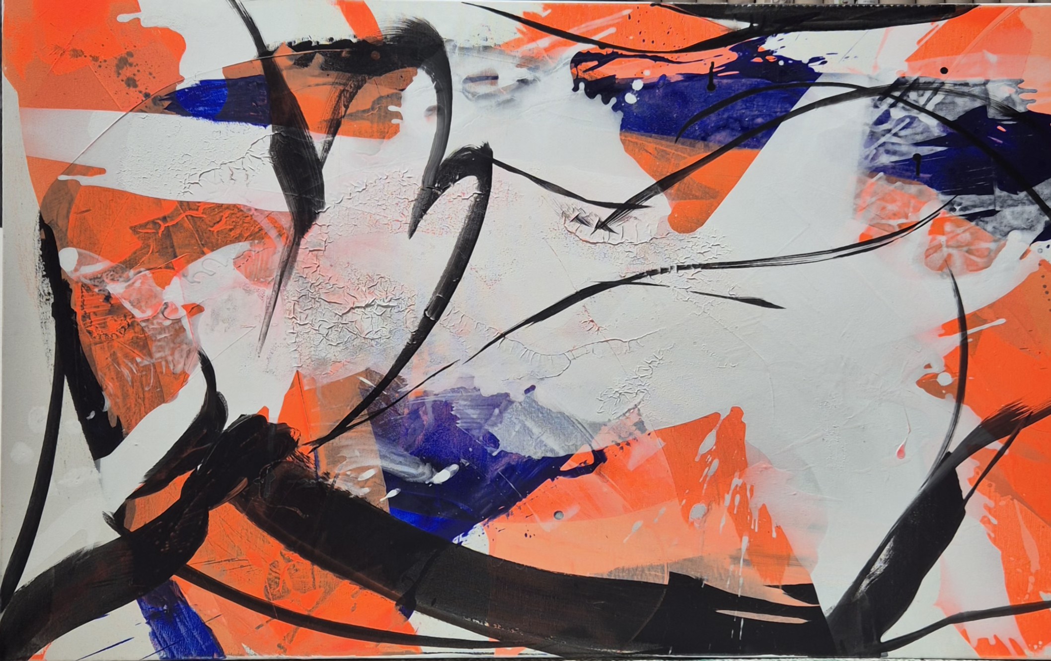 La memoria del gesto — obra abstracta original de Núria Calatayud